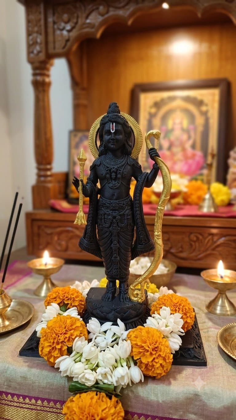 Rama Devotion Idol