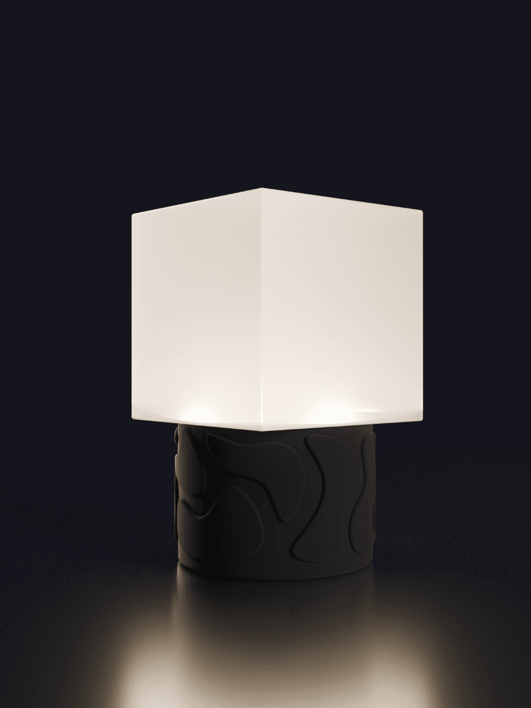 Monolith Cube Lamp