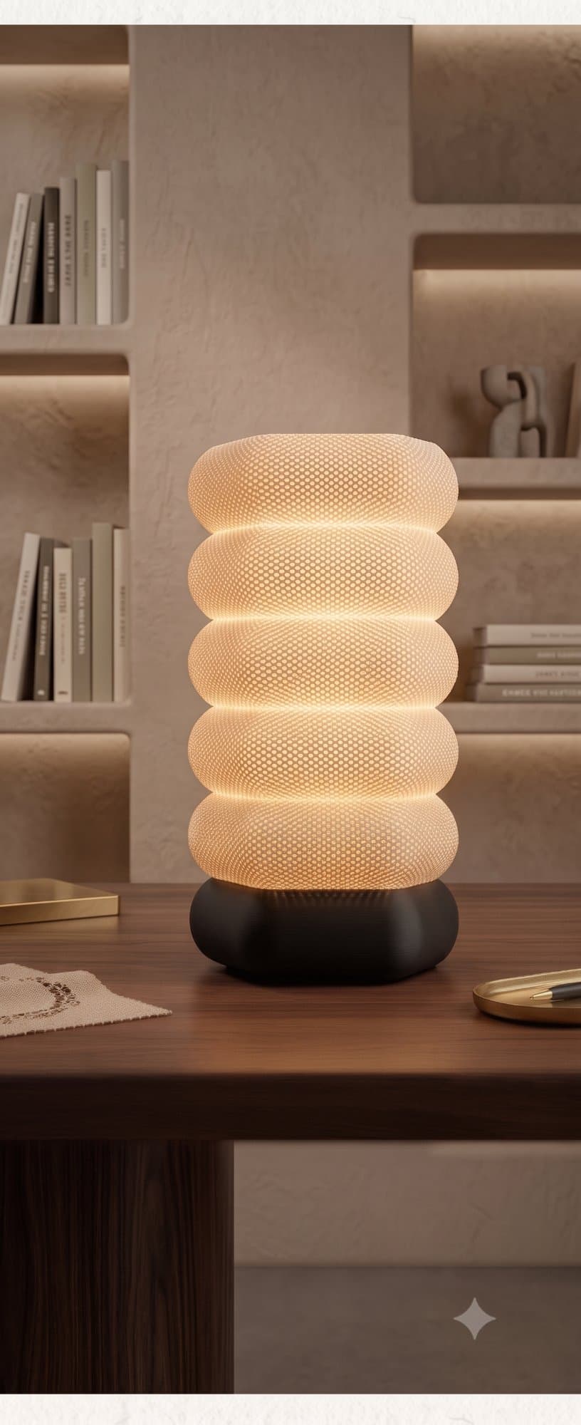 Hex Mesh Table Lamp