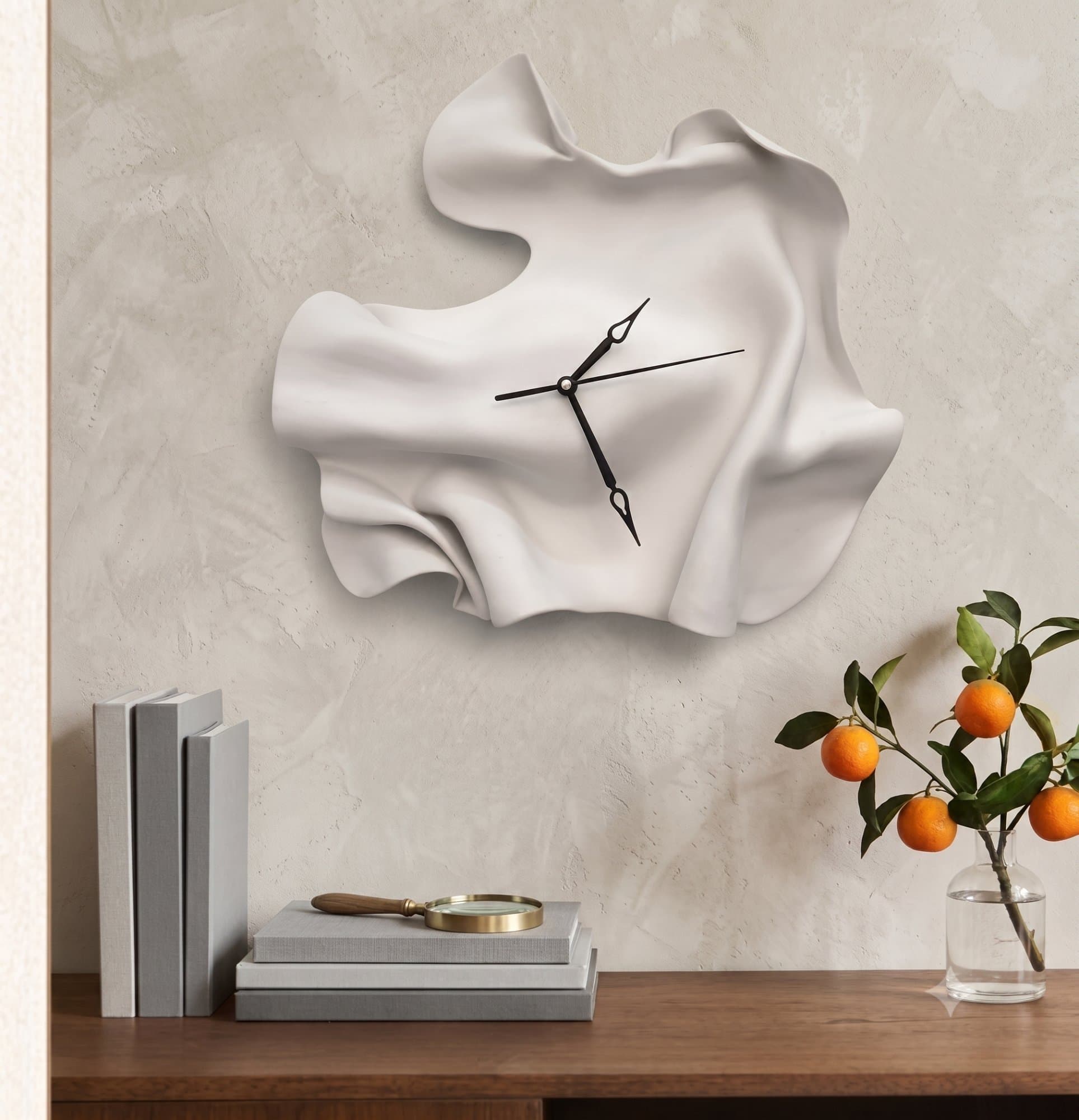 Fluid Wall Clock