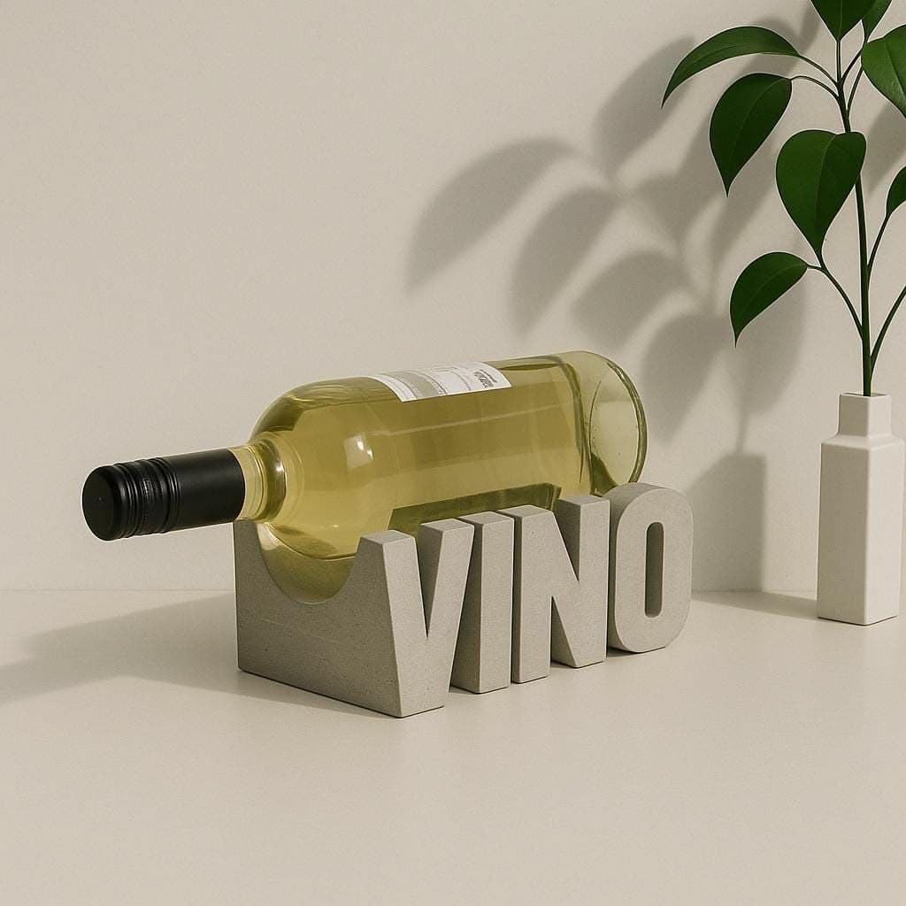 Vino Typo Holder