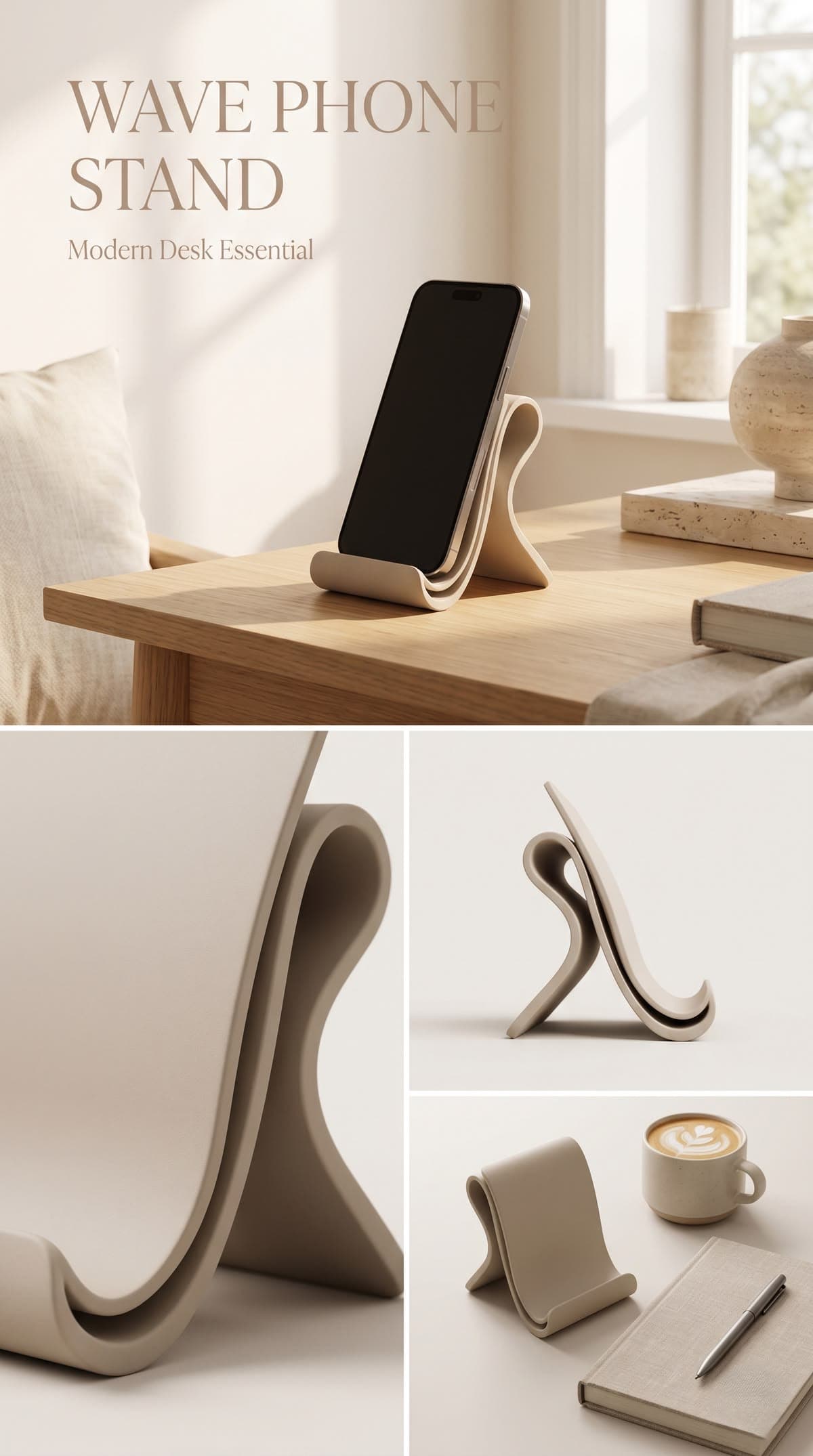 Wave Phone Stand